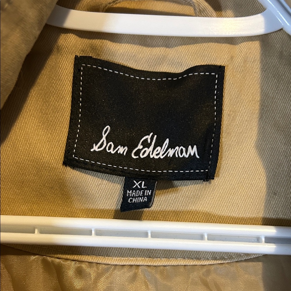 Sam Edelman Woman’s Tan Utility Jacket - Picture 3 of 4